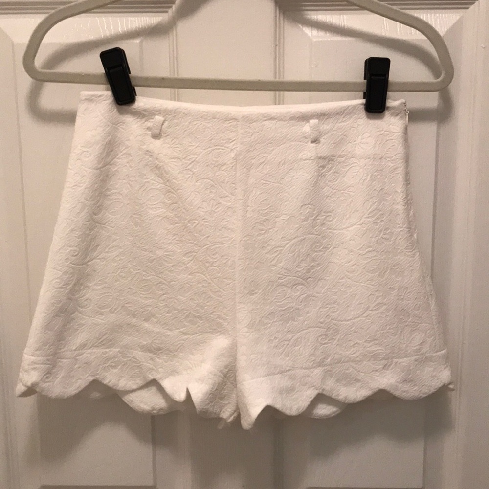 High Waisted Floral Shorts